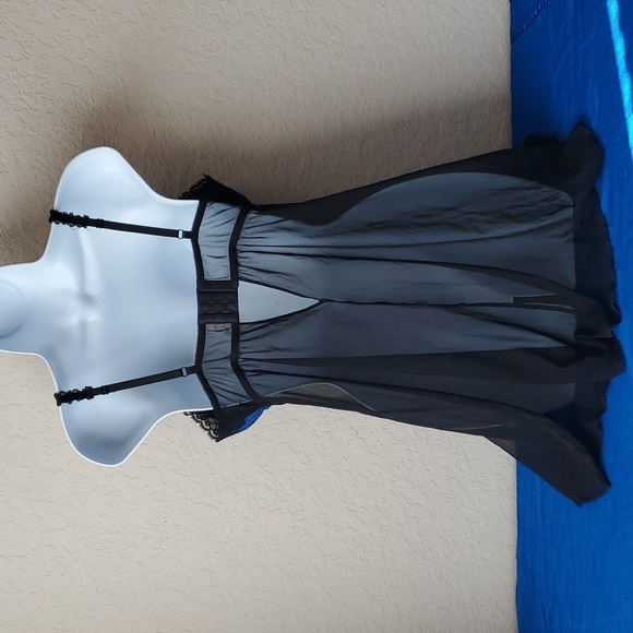 Cacique blue and black baby doll 1X 14/16 - Picture 7 of 9